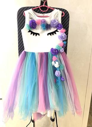 Сукня для дівчинки святкова 128см (5-6р)