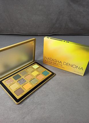 Палетка теней natasha denona yucca eyeshadow palette, полноразмер, 19.25 г