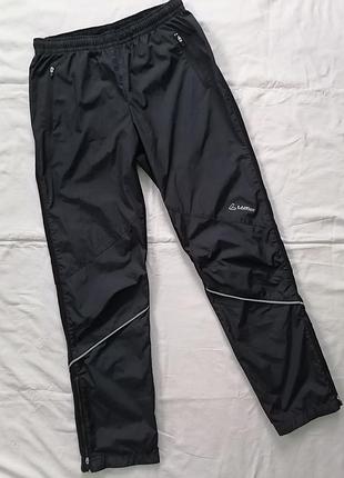 Жіночі спортивні чорні функціональні штани loffler