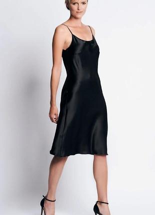 Сукня атламная комбинация