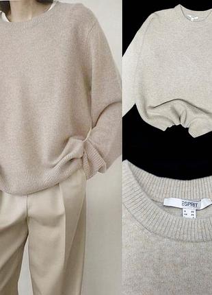 Бежевый мирер оверсайз esprit