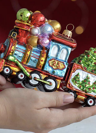 Ёлочные игрушки, елочные, goodwill ручной работы бельгия, новые 2 шт