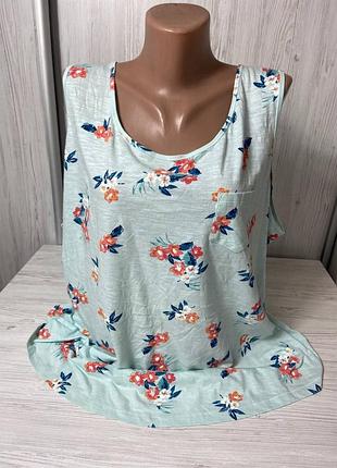 Майка женская батал из 100% хлопка от британского бренда debenhams размер 22