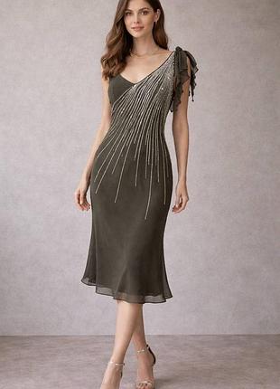 Сукня з шовку laura ashley