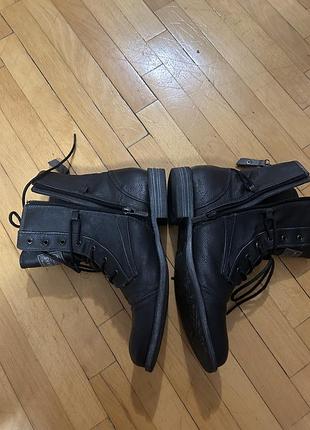 Ботинки чоботи казаки mustang