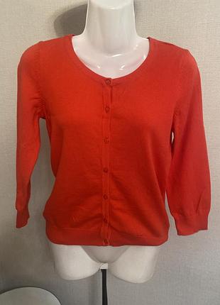 Кофта на ґудзиках xs бавовна