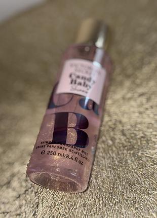 Спрей з шимером для тіла victoria’s secret міст candy baby✨