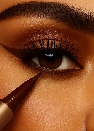 Набор подводок корич/черн bisha essential eye designer duo set