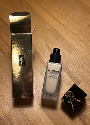 Yves saint laurent ysl all hours foundation lw4, 25 ml (нова, оригінальна)