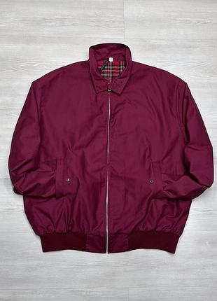Фірмова бордова чоловіча куртка вітровка бомбер харрінгтон англія 🏴󠁧󠁢󠁥󠁮󠁧󠁿