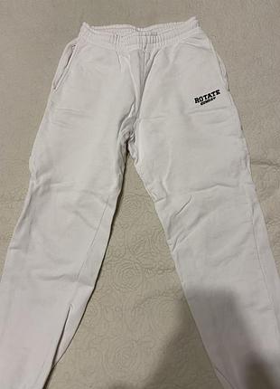 Білі теплі штани від rotate