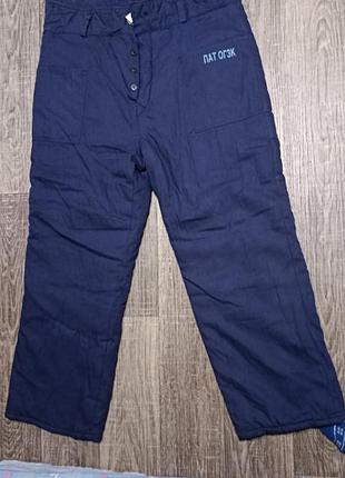 Штаны рабочие теплые р60-62 рост 182-188