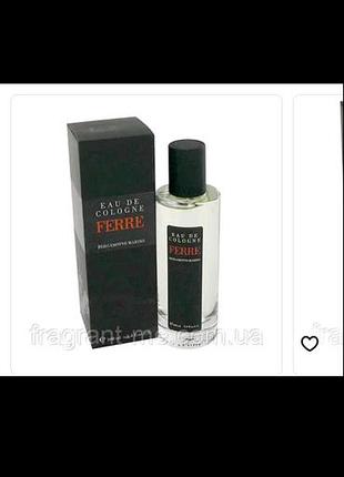 Ferre bergamotto marino туалетная вода унисекс оригинал 50мл