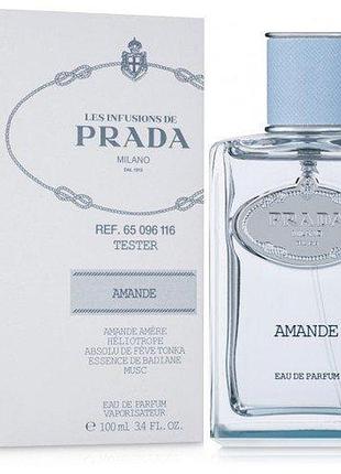 Оригінал prada infusion d'amande 100 ml tester парфумована вода