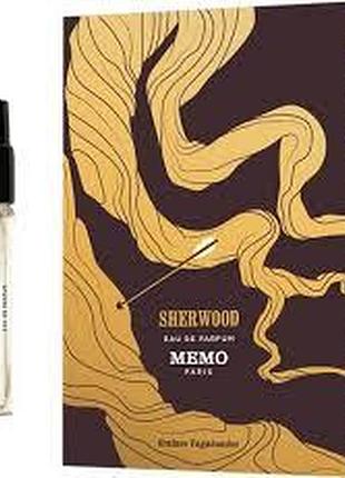Пробник memo sherwood 1.5 ml парфюмированная вода