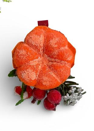 Шпилька заколка мандаринка handmade