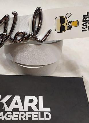 Ремень 4см женский натуральная кожа, ремень кожаный с коробкой, пояс из натуральной кожи белое серебро туречкования стиля karl lagerfeld карл лагерфельд