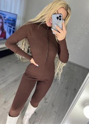 Комбінезон теплий на блискавці