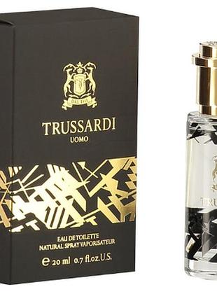 Оригинал trussardi uomo 20 ml туалетная вода