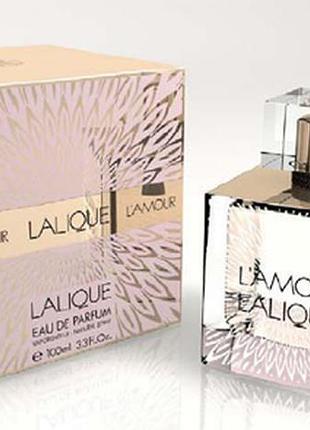 Оригинал lalique l'amour 100 ml парфюмированная вода