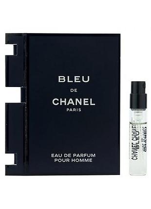 Оригінал chanel bleu de chanel eau de parfum 1.5 ml парфумована вода