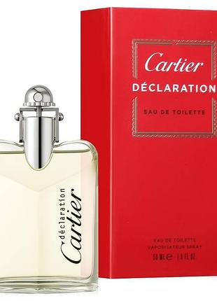 Оригинал cartier declaration 50 ml туалетная вода