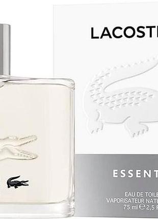 Оригинал lacoste essential 75 ml туалетная вода