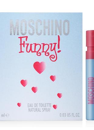 Оригинал moschino funny 1 ml туалетная вода