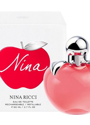 Оригінал nina ricci nina 80 ml туалетна вода