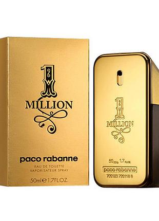Оригінал paco rabanne 1 million 50 ml туалетна вода