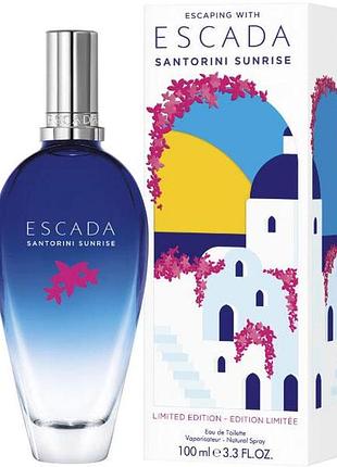 Оригинал escada santorini sunrise 100 ml туалетная вода