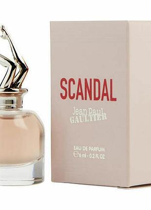 Оригинал jean paul gaultier scandal 6 ml парфюмированная вода