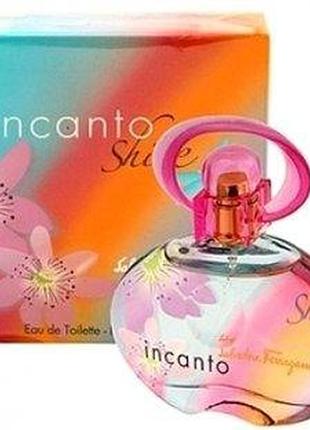 Оригинал salvatore ferragamo incanto shine 50 ml туалетная вода