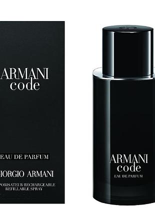 Оригінал giorgio armani armani code 2024 75 ml парфумована вода