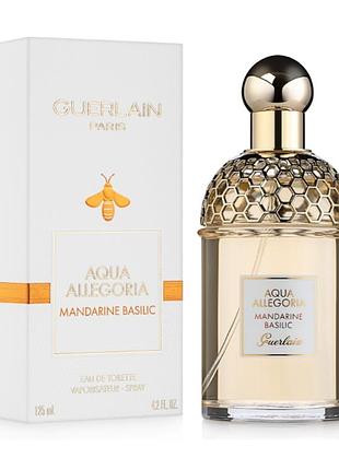 Оригинал guerlain aqua allegoria mandarine basilic 125 ml туалетная вода
