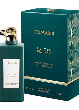 Оригинал trussardi le vie di milano behind the curtain piazza alla scala 100 ml парфюмированная вода