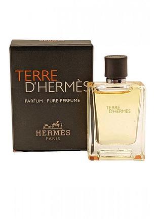Оригінал hermes terre d'hermes parfum 5 ml парфумована вода