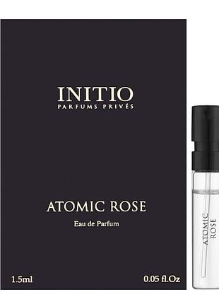 Пробник initio s prives atomic rose 1,5 ml парфюмированная вода