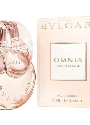 Оригинал bvlgari omnia crystalline eau de parfum 100 ml парфюмированная вода