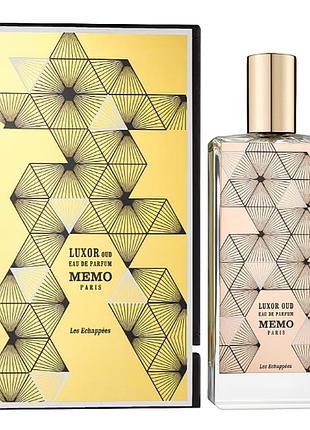Оригинал memo luxor oud 75 ml парфюмированная вода