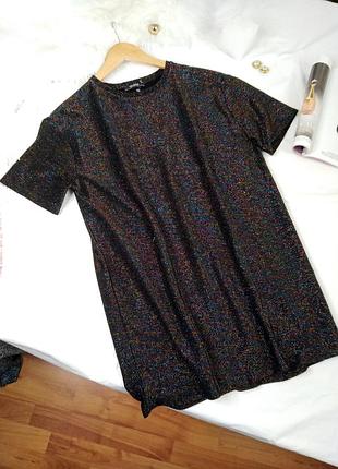 Блатье футболка с блестками зара праздничное платье zara м 38 размер
