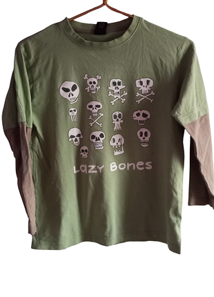 Футболка реглан з довгим рукавом