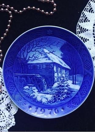 💙 тарілка 💙 настінна вінтажна колекційна