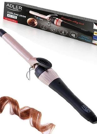 Плойка для локонів 19 мм adler ad 2116 з терморегулятором