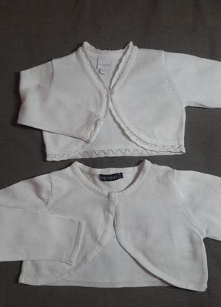 Кофта,болеро,bluezoo" и,inextenso"детская, шерсть 100%,есть два размера:
6-9мис./60-72см. и 3р../98см.