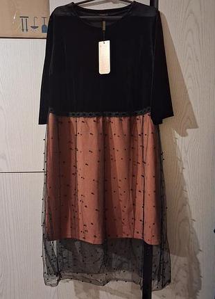 Плаття жіноче українського виробника miss jannel,52 розмір.