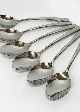 Набір десертних ложок con brio 6 предметів cb-3607