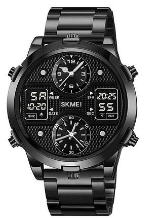 Годинник наручний чоловічий skmei 2212sbkbk
