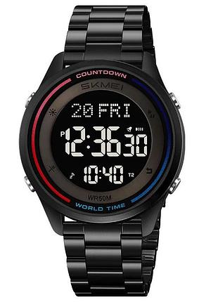 Годинник наручний чоловічий skmei 2412sbk