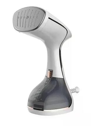 Вертикальный ручной отпариватель для одежды с сенсорным управлением белый